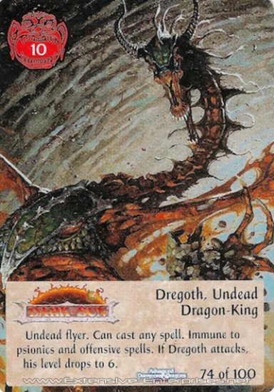Dregoth, Undead Dragon-King