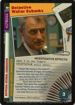 Detective Walter Eubanks