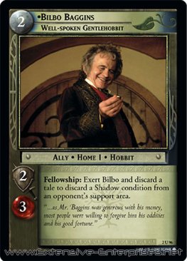 Bilbo Baggins, Well-Spoken Gentlehobbit