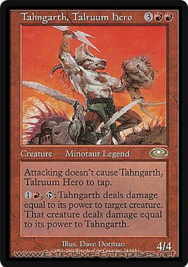 Tahngarth, Talruum hero