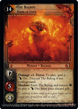 Balrog, Flame of Udûn