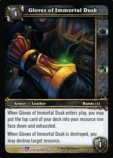 Gloves of Immortal Dusk
