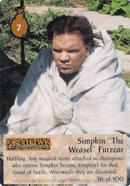 Simpkin "The Weasel" Furzear