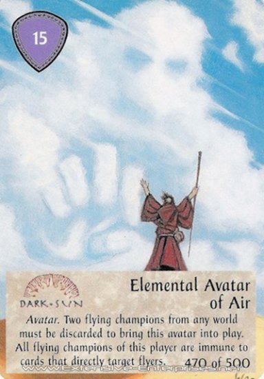 Elemental Avatar of Air