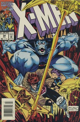X-Men #34 (Newsstand)