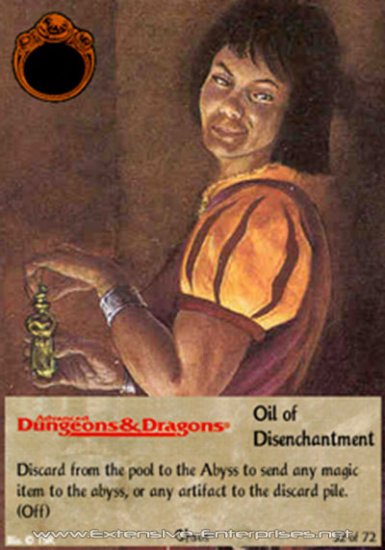 Oil of Disenchantment