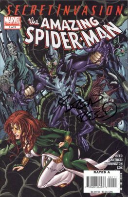 Secret Invasion: Amazing Spider-Man #1 (Signed by Brian Reed)