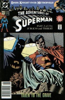Adventures of Superman #467 (Newsstand)
