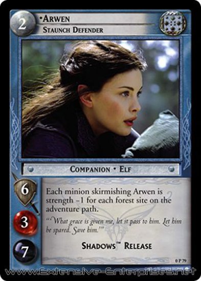 Arwen, Staunch Defender