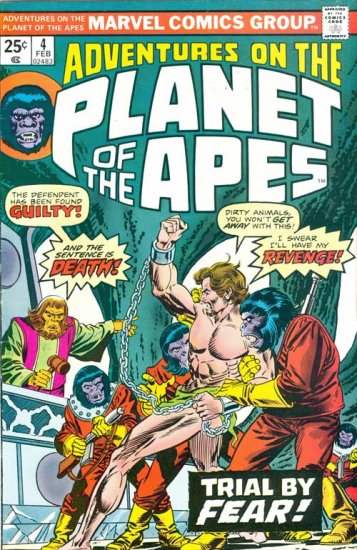 Adventures on the Planet of the Apes #4 - Click Image to Close