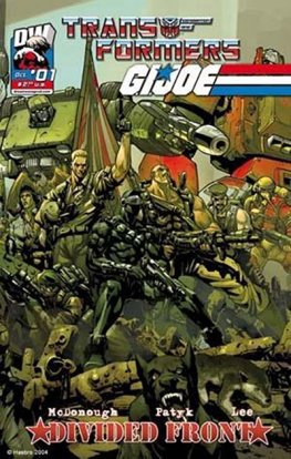 Transformers / G.I. Joe: Divied Front #1 (Lee Variant)