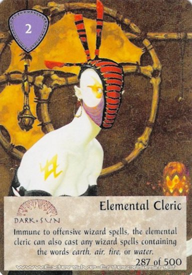 Elemental Cleric