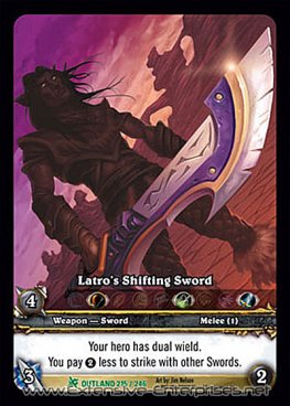 Latro's Shifting Sword
