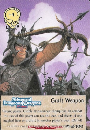 Graft Weapon