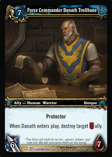 Force Commander Danath Trollbane