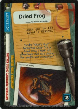 Dried Frog