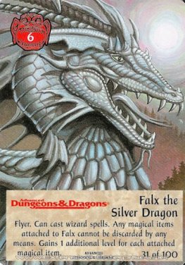 Falx the Silver Dragon