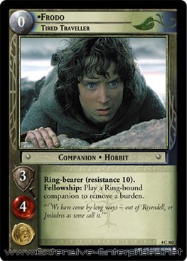 Frodo, Tired Traveller