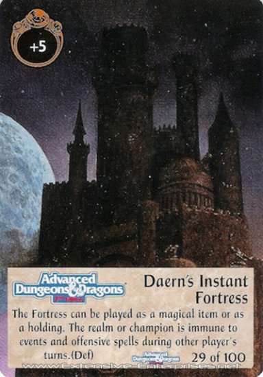 Daern\'s Instant Fortress