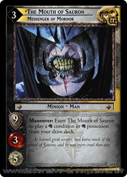 Mouth of Sayron, Messenger of Mordor