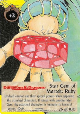 Star Gem of Martek: Ruby