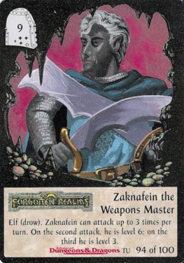 Zaknafein the Weapons Master
