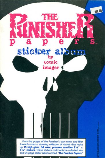 Punisher Papers Sticker Album, The - Click Image to Close