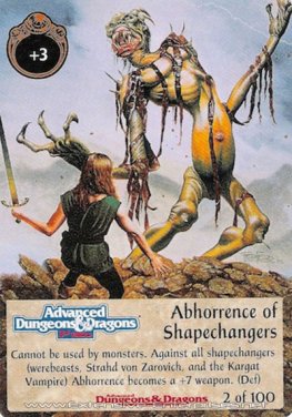 Abhorrence of Shapechagers