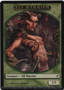Elf Warrior (#9, Token)