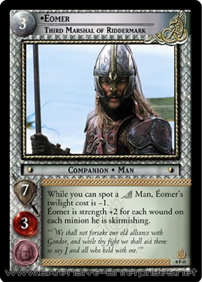 Éomer, Third Marshal of Riddermark