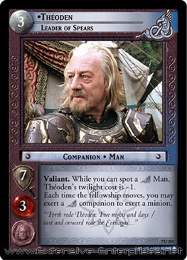 Théoden, Leader of Spears