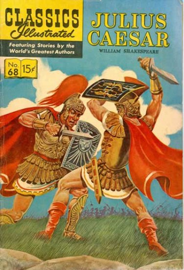 Classics Illustrated #68 Julius Caesar (HRN 156)