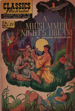 Classics Illustrated #87 A Midsummer Night's Dre (HRN 167, 1966)