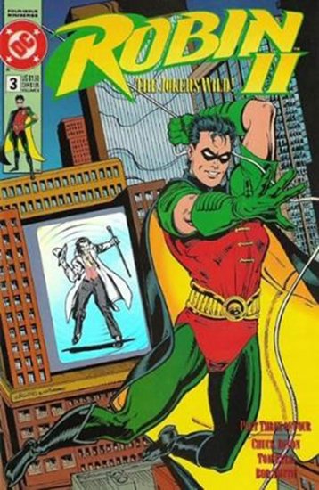 Robin II: The Joker\'s Wild #3 (Robin Swinging Variant)
