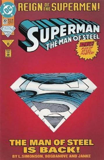 Superman: The Man of Steel #22 (Collectors Edition Variant)