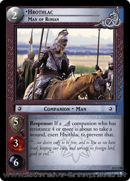 Hrothlac, Man of Rohan