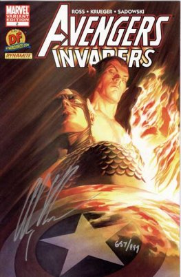 Avengers / Invaders #2 (Signed by Alex Ross)