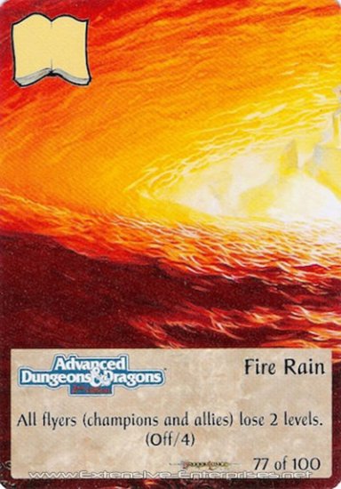 Fire Rain