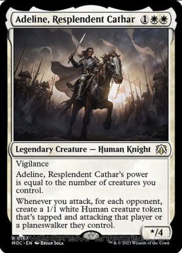 Adeline, Resplendent Cathar (Commander #167)