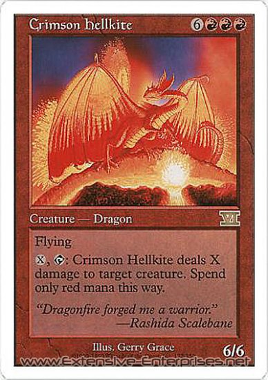 Crimson hellkite