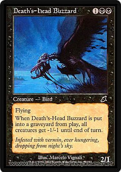 Death\'s-head Buzzard