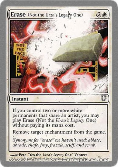 Erase (Not the Urza\'s Legacy One)