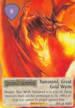 Tamarand, Great Gold Wyrm