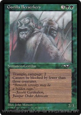 Gorilla Berserkers (- Jaeuhl Carthalion)