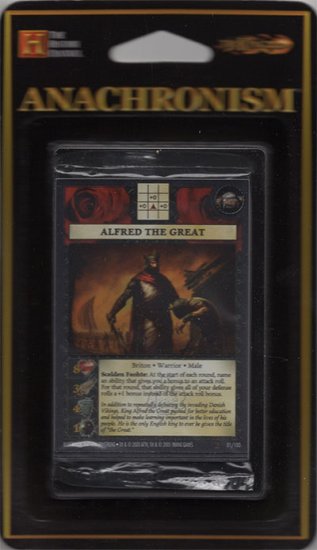 Anachronism Alfred the Great, Booster Pack