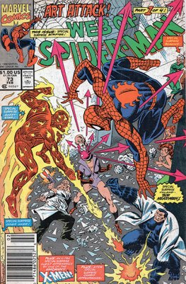 Web of Spider-Man #73 (Newsstand)