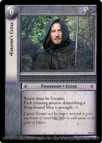 Faramir\'s Cloak