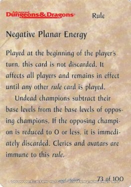 Negative Planar Energy