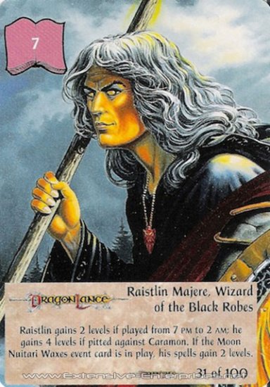 Raistlin Majere, Wizard of the Black Robes