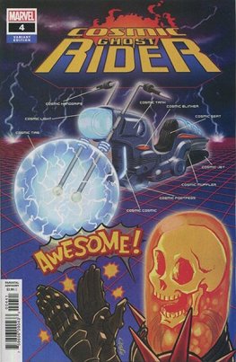 Cosmic Ghost Rider #4 (Superlog 1in25 Variant)